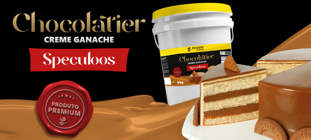 Emulzint Zeelandia inova com ganache de Speculoos e pão integral com açaí e guaraná
