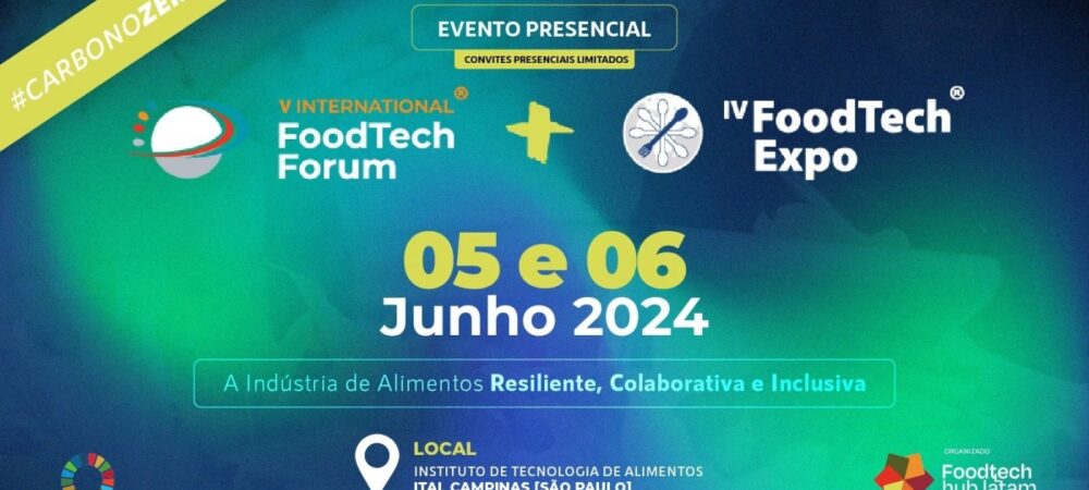 ABIAM apoia o  V International FoodTech Forum + IV FoodTech Expo